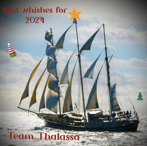 Best Wishes for 2024, Team Thalassa